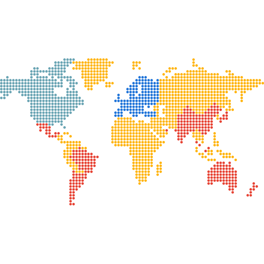 worldmap in pixels