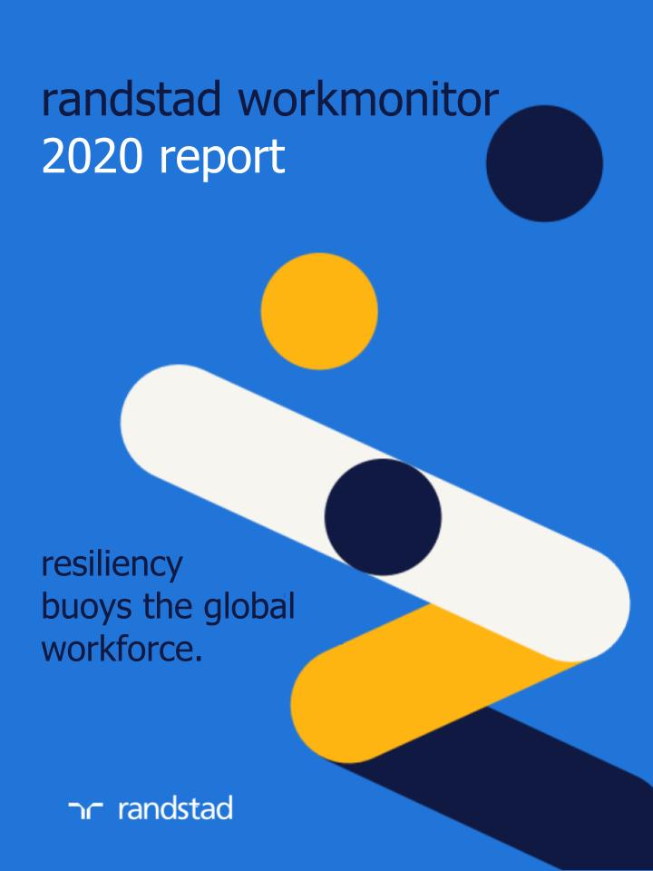 randstad workmonitor 2020 second edition