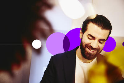 smiling man