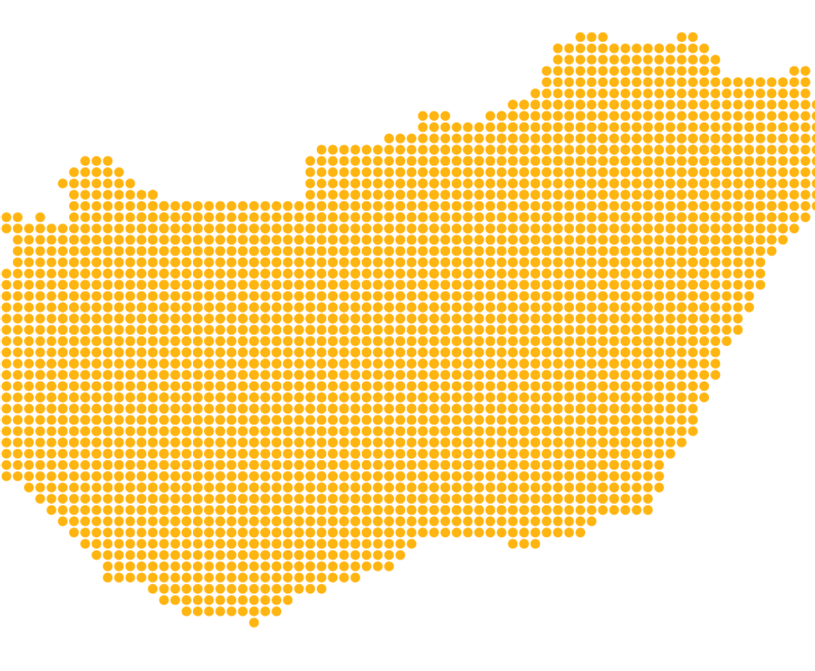 map of hungary