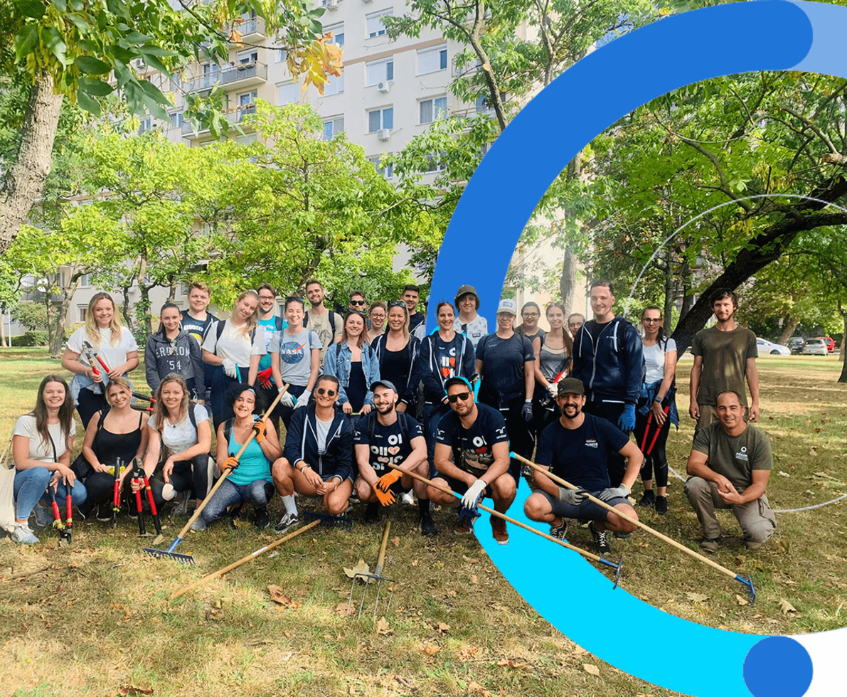 randstad with heart cleaning project
